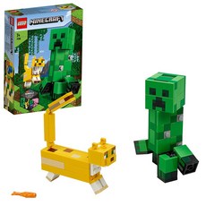 레고 (LEGO) 마인 크래프트 마인 크래프트 빅 피그 크리퍼 (TM)와 야마네코 21156