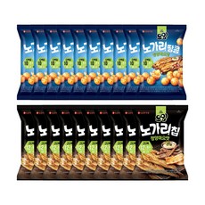 오잉 노가리땅콩 청양마요맛 80gX10개 + 노가리칩 청양마요맛 60gX10개, 단품