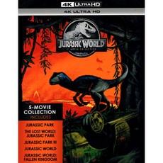 쥬라기 공원(Jurassic Park) 5-Movie Collection(블루레이 5Disc 4K UHD 초회판)
