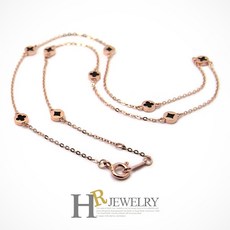 오닉스클로버목걸이