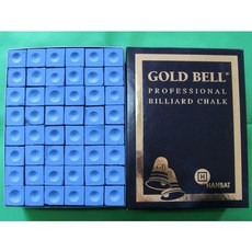 골드벨 쵸크 블루 잉크색 당구장 용품 재료
