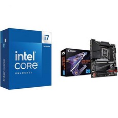 인텔 ® Core™ i914900KF New Gaming Desktop Processor 24 코어 8P 16E 잠금 해제, Processor + Z790 Motherboard, Core™ i7-14700K, Core™ i7-14700K - i914900