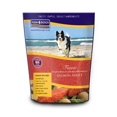 Fish4Dogs 피쉬포독 연어 어덜트 6.3kg 눈물사료, 1개 - 피쉬포독