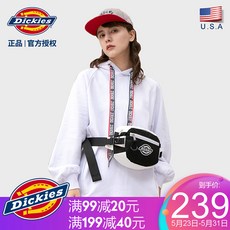 Dickies 2020 트 렌 드 인 가슴 가방 남학생 숄 더 백 여 캐 주 얼 숄 더 백 스타일 백 S 036 블랙