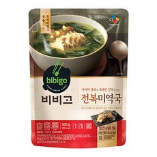 비비고 전복미역국 500g, 9개