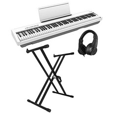 ROLAND 롤랜드 전자 피아노 Digital Piano FP 시리즈 88 건반 (헤드폰 & 스탠드 세트 FP-30X WH 화이트)