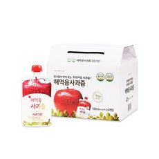 사과깨무는소리나는사과주스