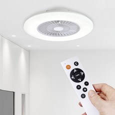 케이시 LED 실링팬 조명 천장형 선풍기 AS 1년 보장 리모컨 포함, 은하수