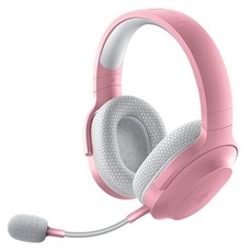 Razer 바라쿠다 X 무선 멀티 플랫폼 게이밍 및 모바일 헤드셋 2021 모델 핑크, Quartz Pink, 헤드폰