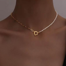 진주토글바목걸이