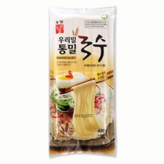 한국 우리밀 국내산 통밀국수, 400g, 5개
