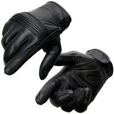 [ 183687 ] Milwaukee Leather MG7536 남성용 블랙 가죽 플렉스 너클 장갑 쿨 테크 기술 - 라지, 2X-Large