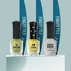 아트박스/위드샨 셀프 굳은살 제거 세트 (네일&큐티클 오일/핑거파일), 리프팅 방지 세트 (이레이저 - 핑거파일)