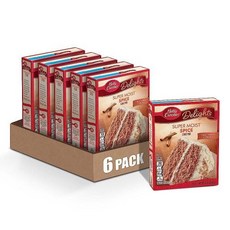 Betty Crocker Red Velvet 케이크 믹스 박스 당 4323g 2팩, 4.323kg, 2개