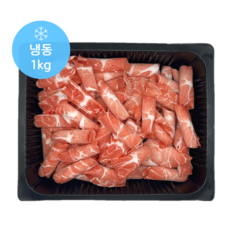 [헤이미트] 국내산 대패목살 목살대패 냉동목살 돼지고기 대패목살 냉동 1kg, 1개