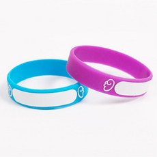 유아 아동 안전 체험학습 미아방지 실리콘팔찌 행사장, 6-네임팔찌14cm-노랑, 1개