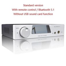 듀얼 ES9038Q2M 오디오 애호가 오디오 디코더 블루투스 5.1 QCC5125 무손실 HIFI 디코더 DSD512 디코딩 AMANERO 드라이버 지원, 4) AC 110V-120V, 1개