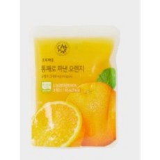 통째로짜낸오렌지 초록마을 145MLx10EA, 145ml, 10개