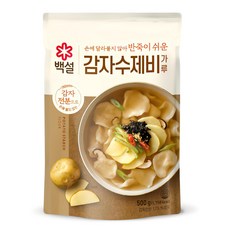 CJ BEKSUL 白雪 馬鈴薯刀削麵粉, 500g, 1個