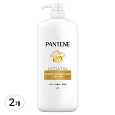 팬틴 극손상케어 샴푸 대용량, 1L, 2개