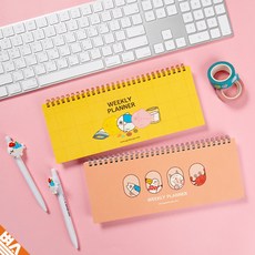 꼬등어 주간 위클리 플래너 일주일 단위 스케줄러, 랜덤
