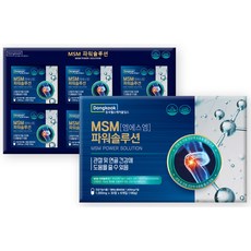 동국 MSM 파워솔루션 1000mg x 30정 x 6개입(1BOX), 1개, 30개