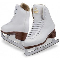 Jackson Ultima Excel JS1291 화이트 키즈 아이스 스케이팅 (Mark II 블레이드 폭 C 청소년 1)