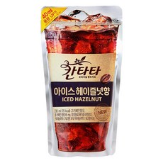 칸타타 아이스 롯데 아이스헤이즐넛향 (230ml x50팩) box, 230ml, 50봉