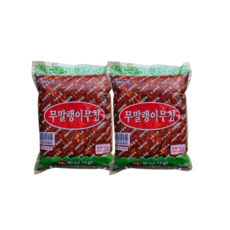 두남 무말랭이무침, 2개, 4kg