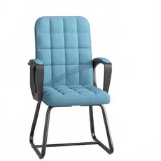 대학생책상 책상의자 학생의자 라텍스 방석 사무용 의자 블루 패브릭 (라텍스 방석 라텍스 등받이)