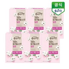 [깨끗한나라] 건강한 순수한면 탐폰(레귤러) 16P x 6팩, 상세 설명 참조, 16개입, 6개