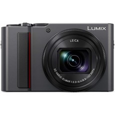 이태리 파나소닉 LUMIX DC-TZ200EG-S 컴팩트 카메라 20 MP 1" 센서 4K 사진 및 4K 비디오 실버, 단일옵션