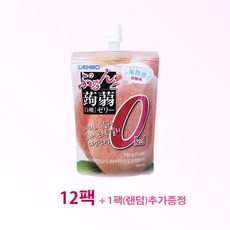 오리히로 곤약젤리 제로칼로리 4종 12팩 골라담기, 130g, 12개