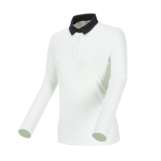 볼빅 여성용 골프 허리 배색 포인트 카라 티셔츠 VLTSLA94