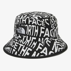 노스페이스 버킷햇 남자 여자 벙거지 모자 TNF LOGO BUCKET HAT - JET_BLACK