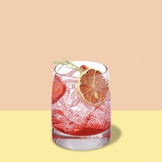 칵테일 파티 홈파티 l 베리베리토닉 무알콜 칵테일 키트, 지거 + 파우치 + 레시피카드 포함