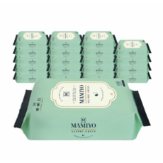마미요네이처그린물티슈리필형100매x20팩