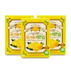 홀베리 1일1레몬 유기농 레몬즙 20gX14포 3박스, 20g, 42개