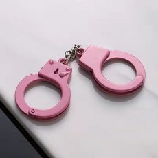 수갑 발톱 자를 때 편한 냥냥편치 고양이 수갑, 1개, 핑크 - 이중 버클