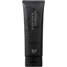 일본직발송 6. BHCOLLECT BH COLLECT BLACK MASK( 블랙 마스크) 【숯을 배합한 미용 마스크】 부외품 80G, One Size, One Color, 1개