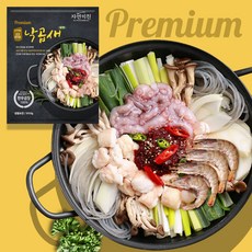 자연키친 프리미엄 일품 낙곱새 밀키트 (2~3인분) 100%한우곱창 얼큰한맛, 1개, 850g