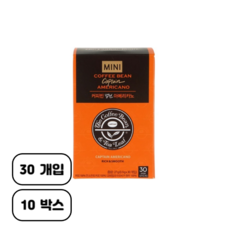커피빈 캡틴 아메리카노 스틱커피, 900mg, 30개입, 10개