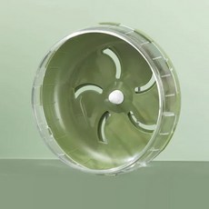 햄스터 스포츠 런닝 휠 쥐 작은 설치류 조용한 조깅 거빌 운동 놀이 장난감 브래킷, 1개, Green no Rack