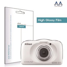 allda ALLDA 니콘 쿨픽스 W150 고광택 보호필름 ue658 국산, 본 상품 선택