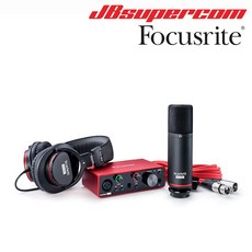 focusrite스칼렛솔로스튜디오3세대레코딩팩fs8