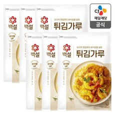 백설 튀김가루 1kg x 6개