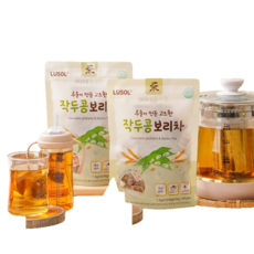 루솔 고소한 작두콩 보리차 / 배도라지차 1.5g x 30티백, 1. 루솔 작두콩 보리차 1박스 (30개입)