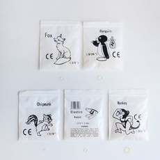 치아 교정기 고무줄 이 이빨 교정고무줄 후크 100EA 세트 6옵션 [Dental Teeth Braces Retainers Rubber Band Hook 100EA Set], 1.다람쥐(3.2mm), 1개