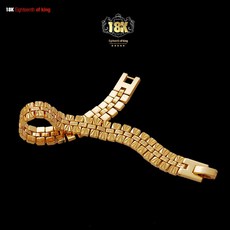 순금할로우클립팔찌