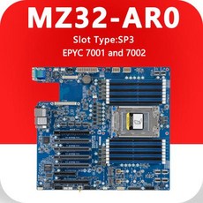 메인보드 교체 호환 마더보드 MZ32AR0 EPYC 70017002 시리즈 프로세서 M2 DDR42400MHZ 7261 7351P 7551P 7601 7282 7302 7532 7